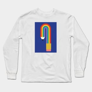 Rainbow Pencil Long Sleeve T-Shirt